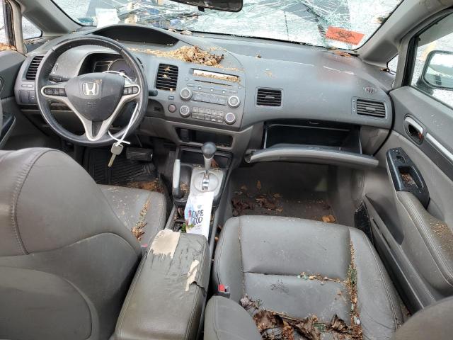 2HGFA1F9XAH504833 - 2010 HONDA CIVIC EXL შავი ფოტო 8