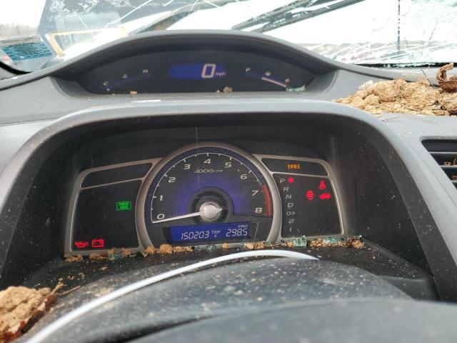 2HGFA1F9XAH504833 - 2010 HONDA CIVIC EXL შავი ფოტო 9