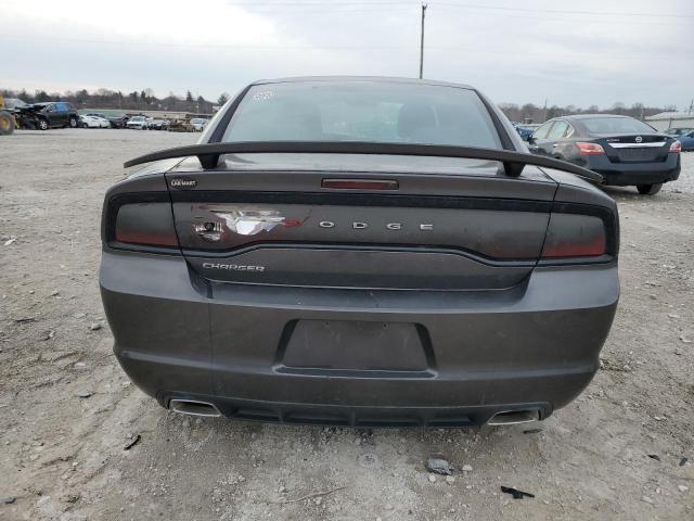 2C3CDXBG8DH542196 - 2013 DODGE CHARGER SE GRAY photo 6