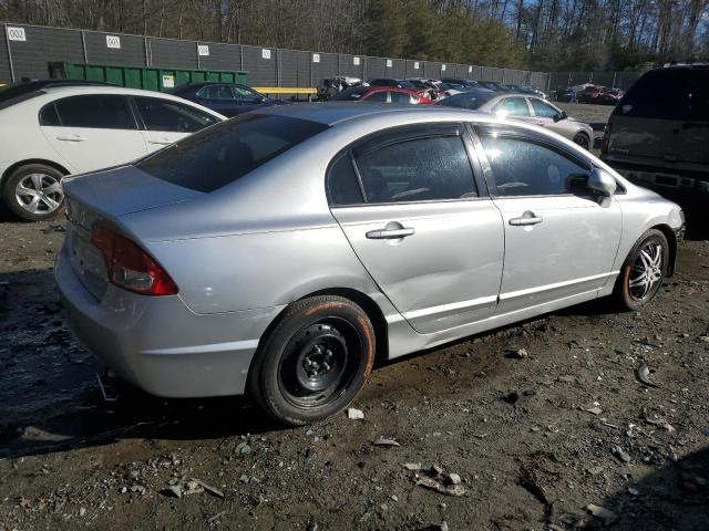 2HGFA165X9H301708 - 2009 HONDA CIVIC LX SILVER photo 3