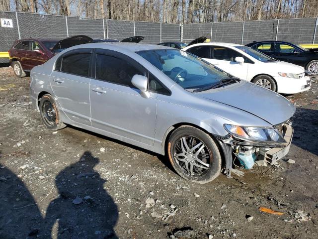 2HGFA165X9H301708 - 2009 HONDA CIVIC LX SILVER photo 4