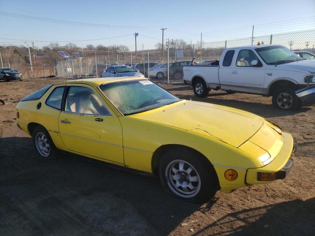 9247202376 - 1977 PORSCHE 924 YELLOW photo 4