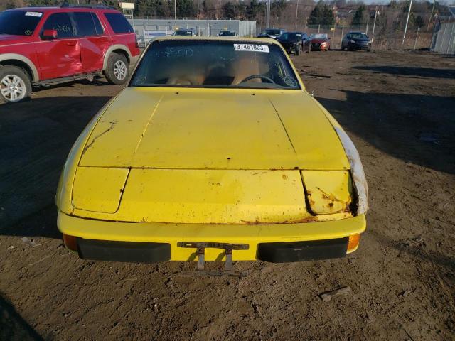 9247202376 - 1977 PORSCHE 924 YELLOW photo 5