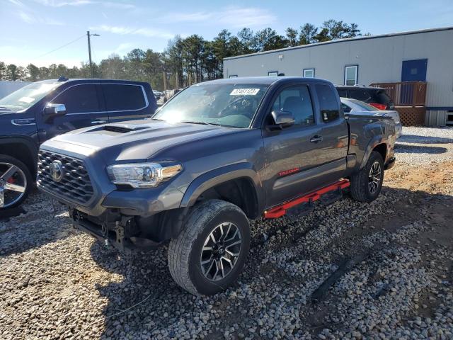 3TYSZ5AN6LT003058 - 2020 TOYOTA TACOMA ACCESS CAB GRAY photo 1