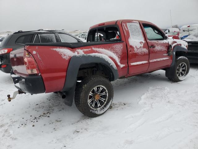5TEUX42NX8Z487877 - 2008 TOYOTA TACOMA ACCESS CAB RED photo 3