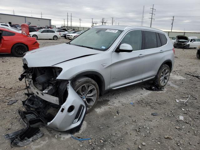 5UXWX7C53F0K33772 - 2015 BMW X3 XDRIVE35I SILVER photo 1