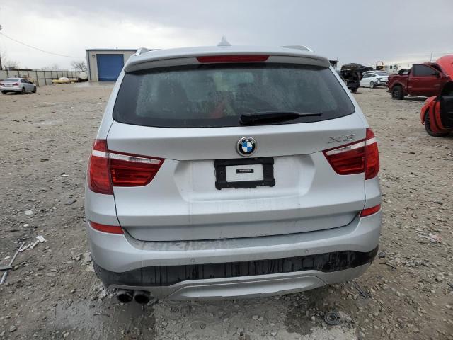 5UXWX7C53F0K33772 - 2015 BMW X3 XDRIVE35I SILVER photo 6