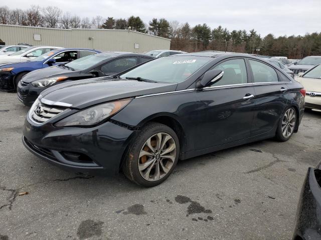 5NPEC4AB8DH622276 - 2013 HYUNDAI SONATA SE BLACK photo 1