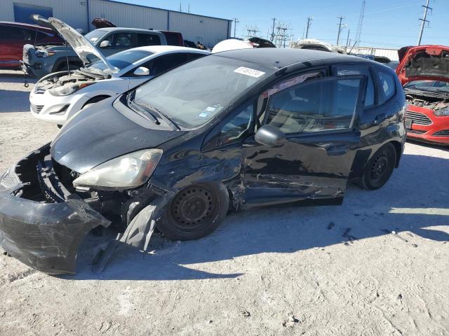 JHMGE88249S063638 - 2009 HONDA FIT BLACK photo 1