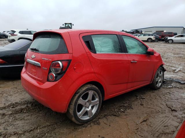 1G1JE6SB6F4124646 - 2015 CHEVROLET SONIC LTZ RED photo 3