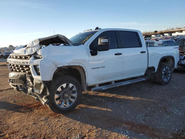 2GC4YME70N1240717 - 2022 CHEVROLET SILVERADO K2500 CUSTOM WHITE photo 1