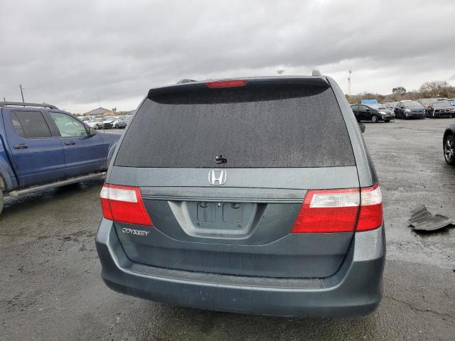 5FNRL38656B415625 - 2006 HONDA ODYSSEY EXL GRAY photo 6