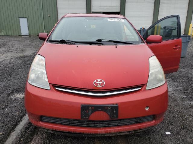 JTDKB20U987710891 - 2008 TOYOTA PRIUS RED photo 5