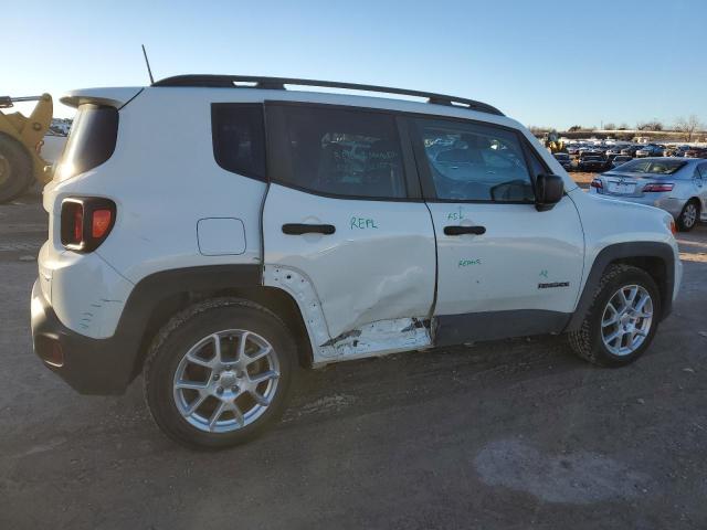 ZACNJCAB6MPM93751 - 2021 JEEP RENEGADE SPORT WHITE photo 3