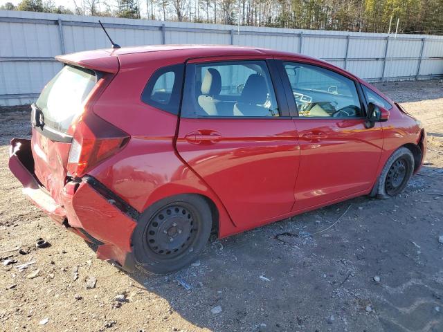 3HGGK5H55FM735960 - 2015 HONDA FIT LX RED photo 3