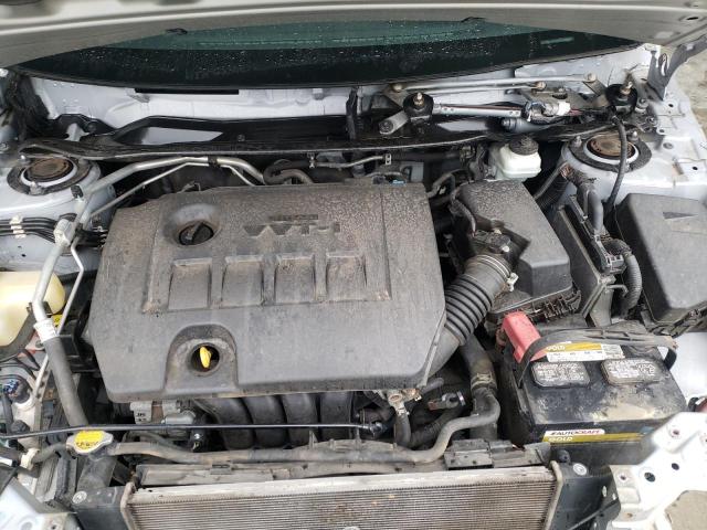 2T1BU4EE6BC734823 - 2011 TOYOTA COROLLA BASE SILVER photo 11