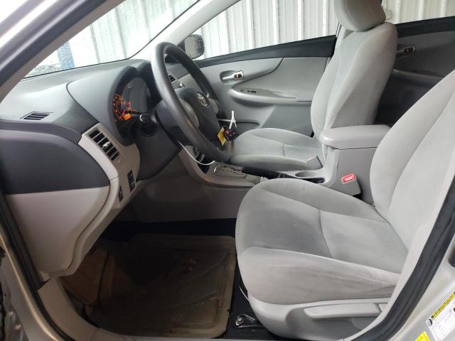2T1BU4EE6BC734823 - 2011 TOYOTA COROLLA BASE SILVER photo 7