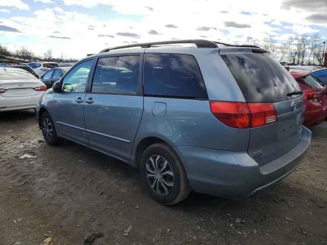 5TDZA23C44S052403 - 2004 TOYOTA SIENNA CE BLUE photo 2