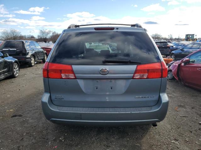 5TDZA23C44S052403 - 2004 TOYOTA SIENNA CE BLUE photo 6