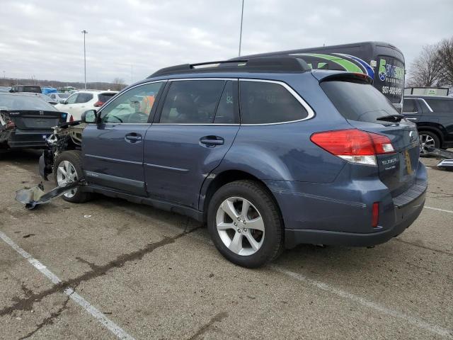 4S4BRCKC3D3251473 - 2013 SUBARU OUTBACK 2.5I LIMITED BLUE photo 2