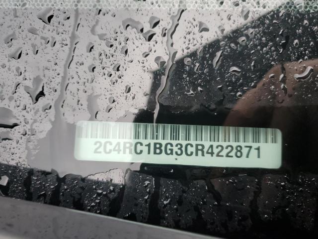 2C4RC1BG3CR422871 - 2012 CHRYSLER TOWN & COU TOURING ნაცრისფერი ფოტო 13