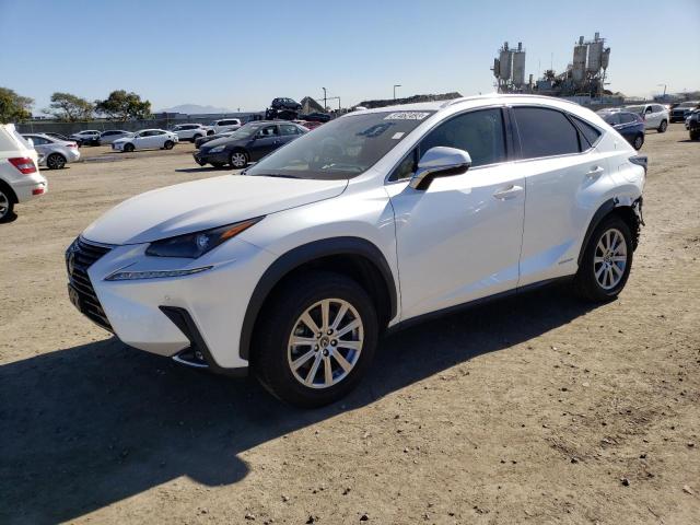 JTJBJRBZ5K2108530 - 2019 LEXUS NX 300H WHITE photo 1