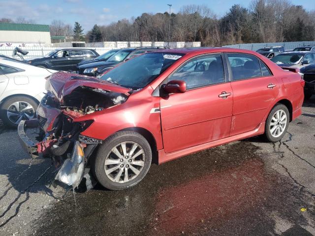 2T1BU4EE1AC457030 - 2010 TOYOTA COROLLA BASE RED photo 1