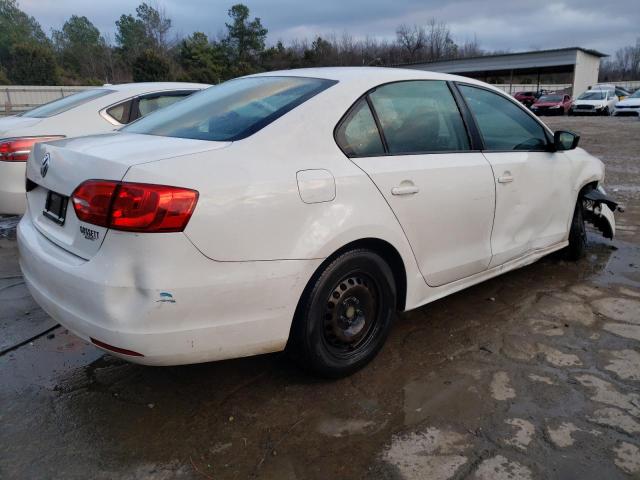 3VW2K7AJ6DM290120 - 2013 VOLKSWAGEN JETTA BASE WHITE photo 3