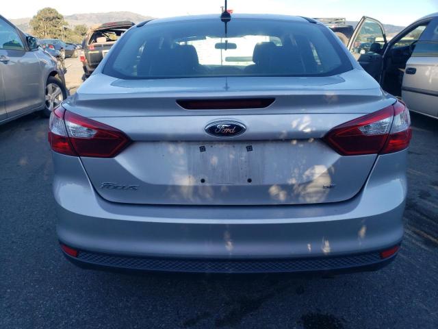 1FADP3F28EL461563 - 2014 FORD FOCUS SE SILVER photo 6