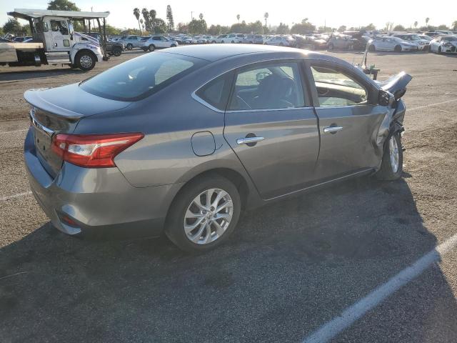 3N1AB7AP7HY394409 - 2017 NISSAN SENTRA S GRAY photo 3