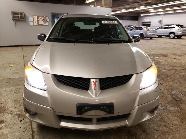 5Y2SL62883Z442305 - 2003 PONTIAC VIBE SILVER photo 5