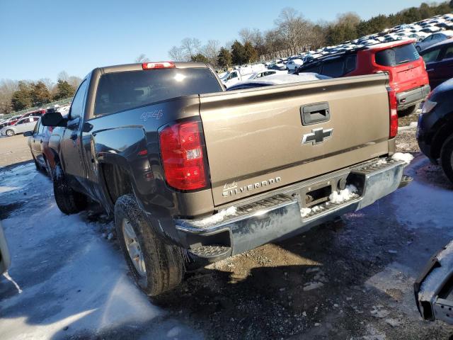 1GCNKPEC9FZ237411 - 2015 CHEVROLET SILVERADO K1500 BROWN photo 2