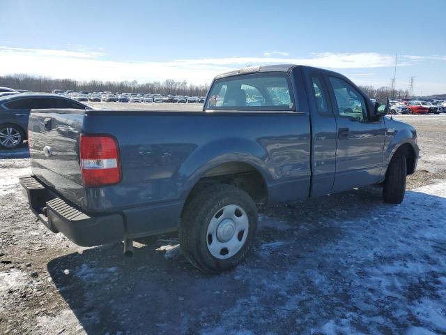 1FTRF12285NA91247 - 2005 FORD F150 BLUE photo 3