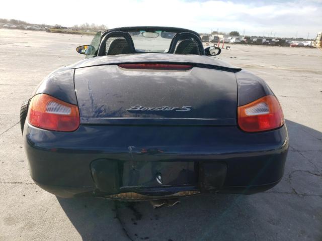 WP0CB29872U663847 - 2002 PORSCHE BOXSTER S BLUE photo 6