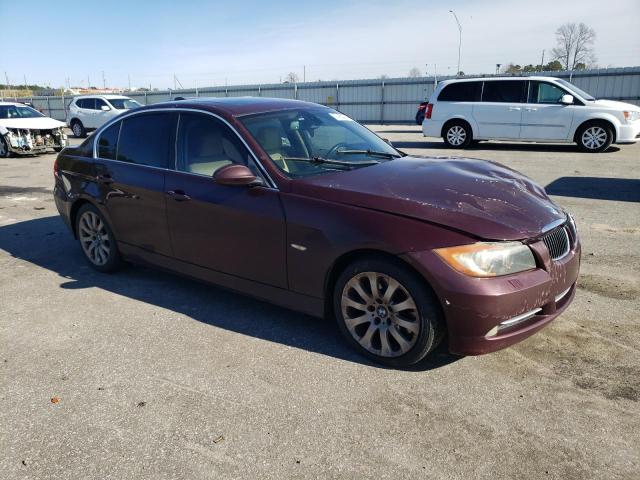 WBAVB73507VH21917 - 2007 BMW 335 I BURGUNDY photo 4