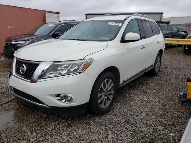 5N1AR2MN2DC634258 - 2013 NISSAN PATHFINDER S WHITE photo 1