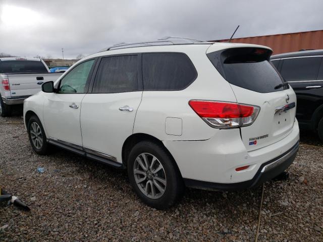 5N1AR2MN2DC634258 - 2013 NISSAN PATHFINDER S WHITE photo 2