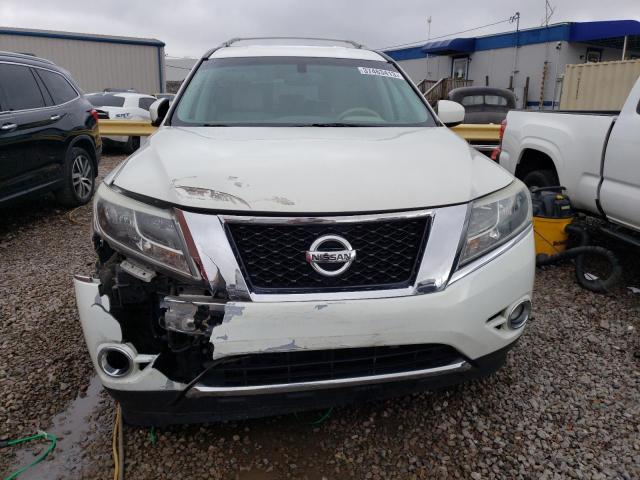 5N1AR2MN2DC634258 - 2013 NISSAN PATHFINDER S WHITE photo 5
