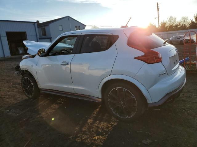 JN8AF5MVXET365740 - 2014 NISSAN JUKE S WHITE photo 2