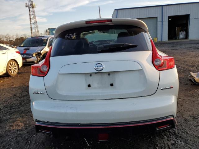 JN8AF5MVXET365740 - 2014 NISSAN JUKE S WHITE photo 6