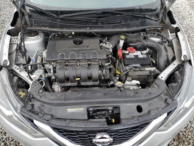 3N1AB7AP0KY418377 - 2019 NISSAN SENTRA S SILVER photo 11