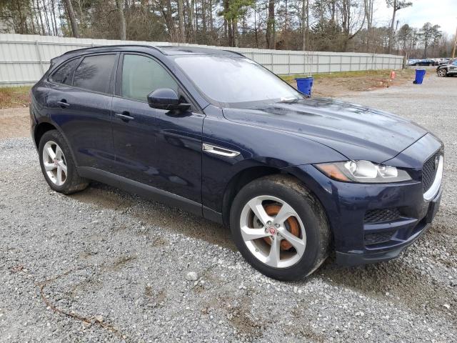 SADCJ2FX0JA252082 - 2018 JAGUAR F-PACE PREMIUM BLUE photo 4