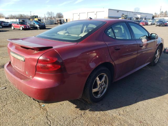2G2WS542841343733 - 2004 PONTIAC GRAND PRIX GT2 ბურგუნდია ფოტო 3