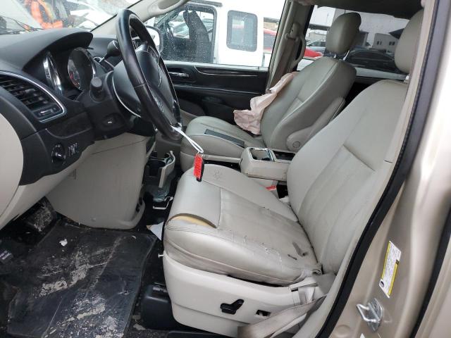 2C4RC1CG5CR410798 - 2012 CHRYSLER TOWN & COU TOURING L BEIGE photo 7