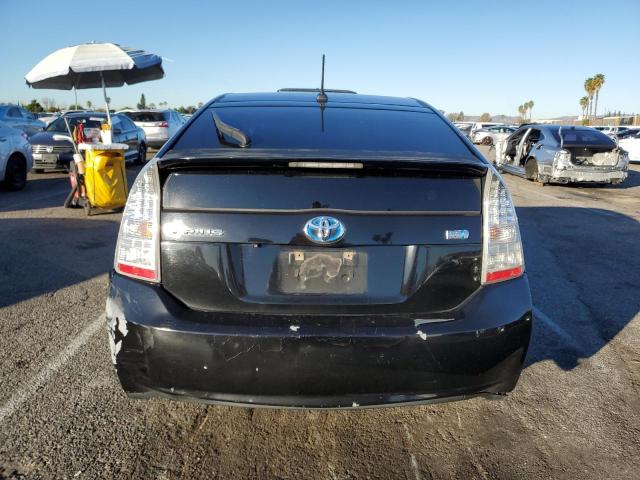 JTDKN3DU9A0198698 - 2010 TOYOTA PRIUS BLACK photo 6