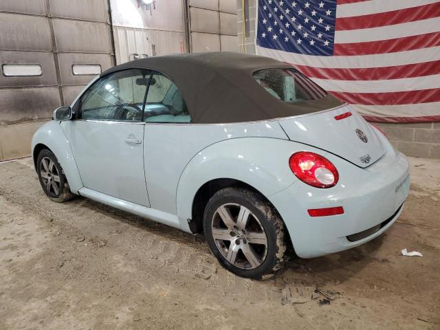 3VWRF31YX6M325270 - 2006 VOLKSWAGEN NEW BEETLE CONVERTIBLE OPTION PACKAGE 1 BLUE photo 2