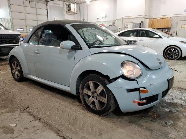 3VWRF31YX6M325270 - 2006 VOLKSWAGEN NEW BEETLE CONVERTIBLE OPTION PACKAGE 1 BLUE photo 4