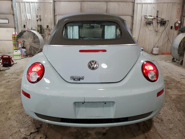 3VWRF31YX6M325270 - 2006 VOLKSWAGEN NEW BEETLE CONVERTIBLE OPTION PACKAGE 1 BLUE photo 6
