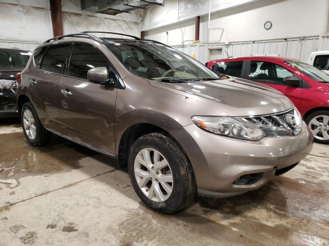 JN8AZ1MW1BW162920 - 2011 NISSAN MURANO S TAN photo 4