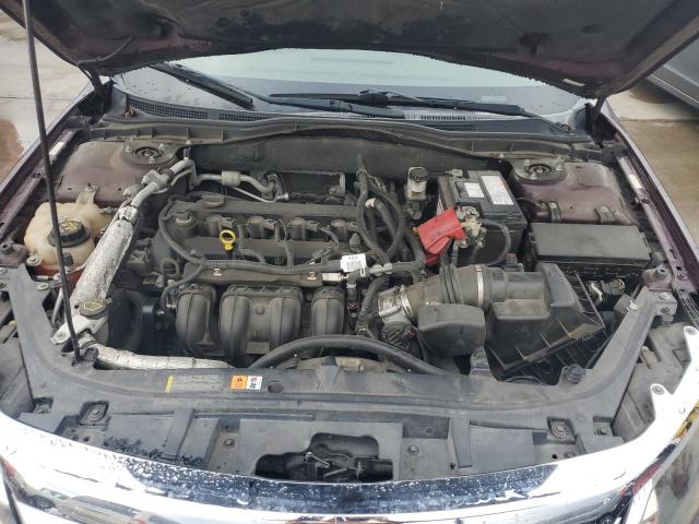 3FAHP0HA3CR246532 - 2012 FORD FUSION SE BURGUNDY photo 11